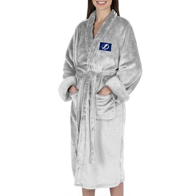 NHL White Snipe Silk Touch Robe