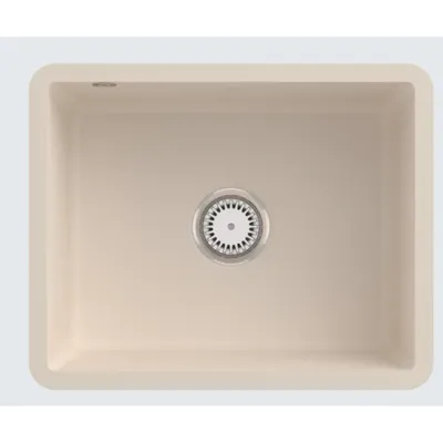 Villeroy & Boch Villeroy&Boch Unterbau Spülbecken inkl. Ablaufgarnitur Subway 60 SU Ivory beige 545x440mm