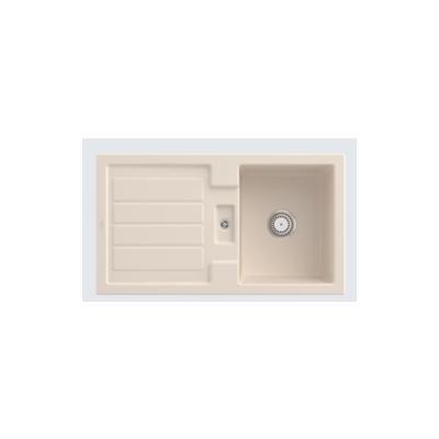 Villeroy & Boch Villeroy&Boch Spülbecken, Küchenspüle Flavia 50 Ivory 900x510mm, Unterschrankbreite 50cm Image