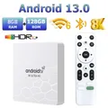 Q96 OHP 8K Hisilicon Hi3798M Smart TV Box Android 13 Quad Core 8GB 128GB Supporto 8K 4K HD IPTV 4G 5G Dual Wifi6 OTA Set Top Box