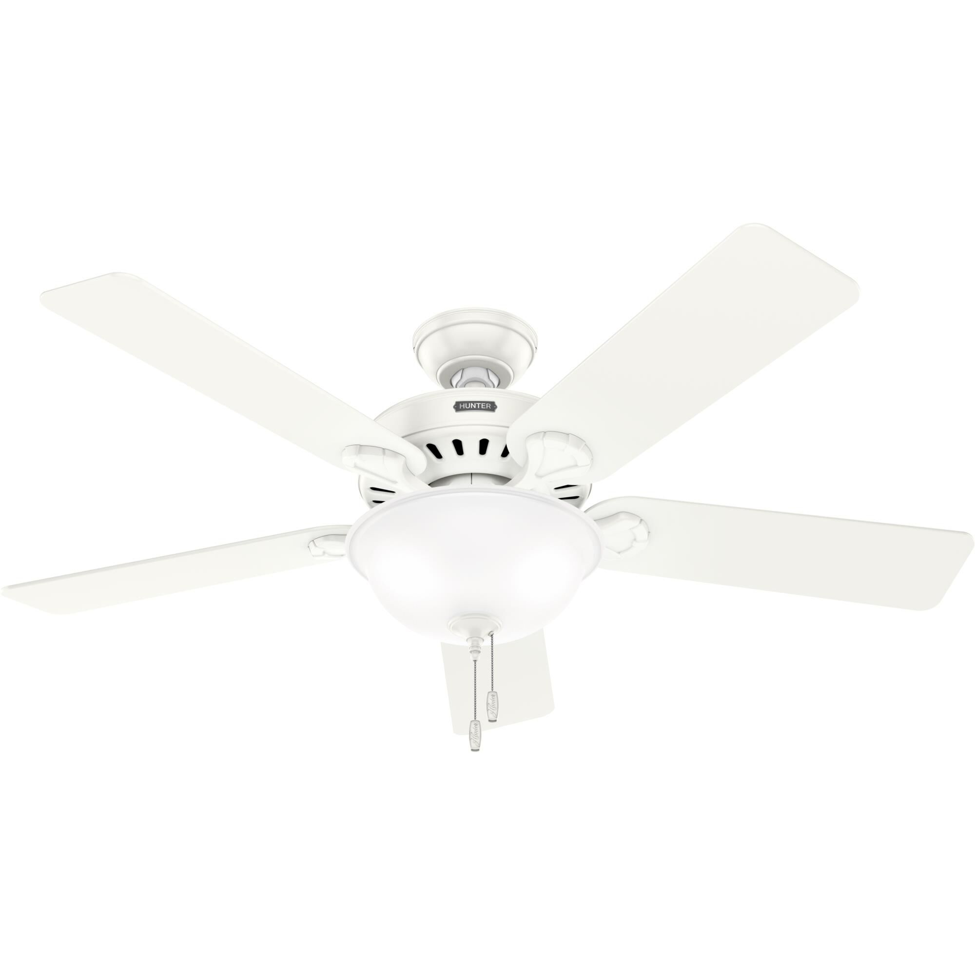 Hunter Fan Pro's Best 52 Inch Ceiling Fan with Light Kit - 52727