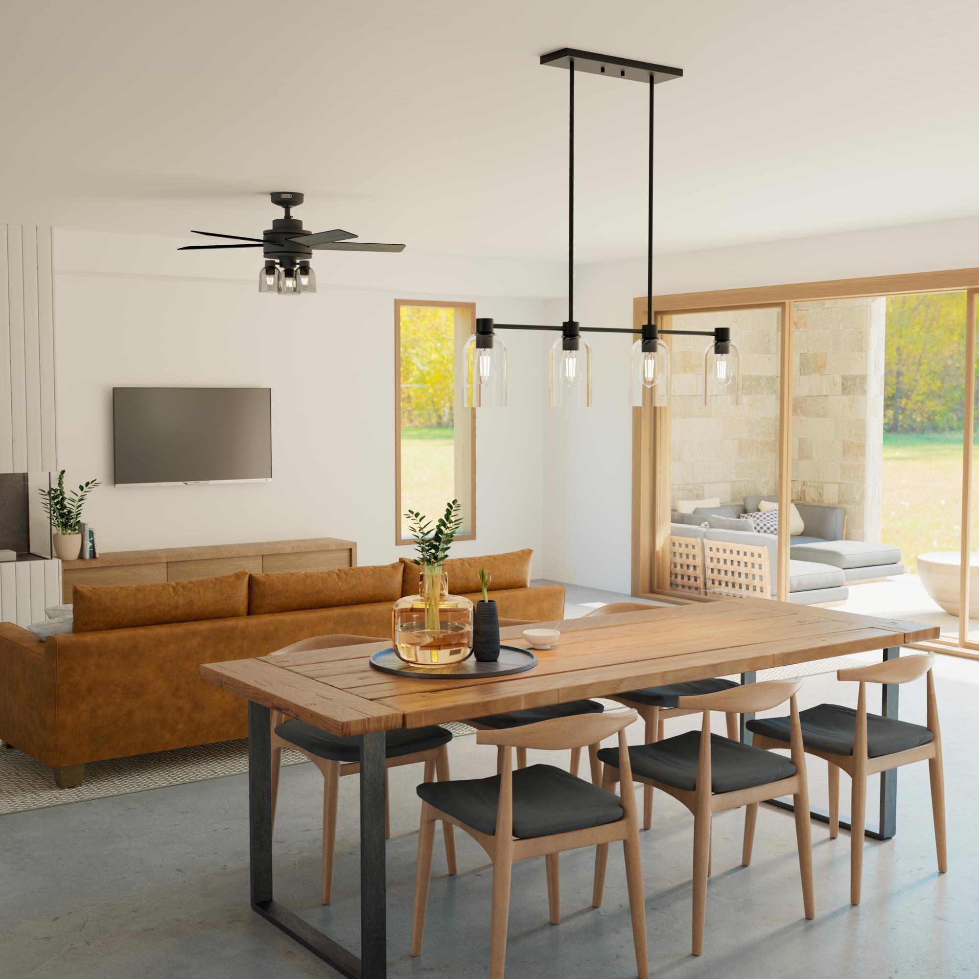 Hunter Fan Lochemeade 52 Inch Ceiling Fan - 52650
