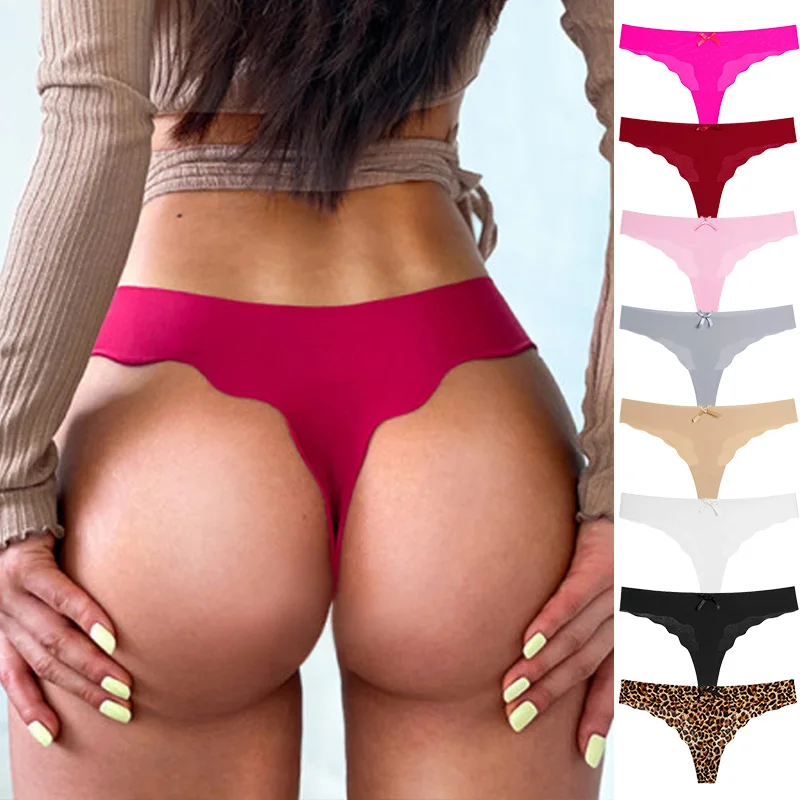 5Pcs Low-Rise Nahtlose Panty Set Unterwäsche Weibliche Komfort Dessous Mode Damen Slip Höschen Frauen Sexy Dessous Größe S-XL