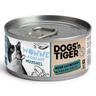 Multipack risparmio! Dogs'n Tiger Cat Filet 24 x 70 g - Filetto di Salmone & Cozze