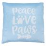 Smartpet Kissen ""Peace Love Paws"" - L 40 x P 40 cm