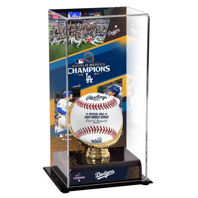 Sublimierte Vitrine mit Bild der Los Angeles Dodgers 2024 World Series Champions Image