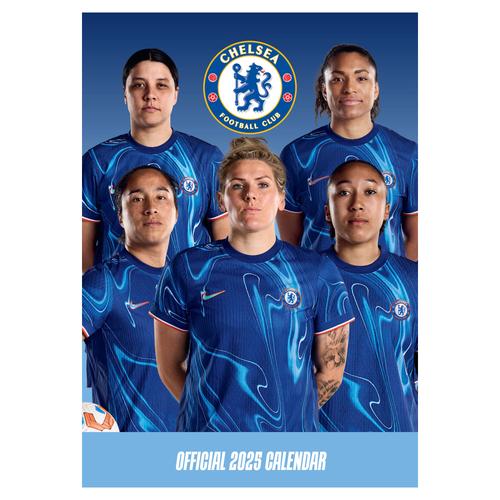 Offizieller Chelsea-Kalender 2025 für Damen – A3