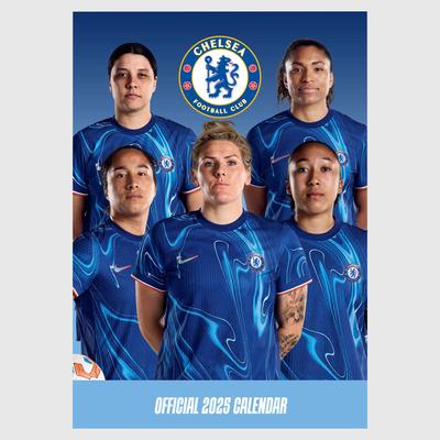 Offizieller Chelsea-Kalender 2025 für Damen – A3 Image