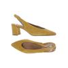 Marco Tozzi Damen Pumps, Gr. 38, gelb, Leder