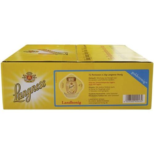 72er-Pack Honig »Landhonig goldcremig« 20 g, Langnese