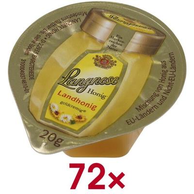Langnese 72er-Pack Honig »Landhonig goldcremig« 20 g gelb Image