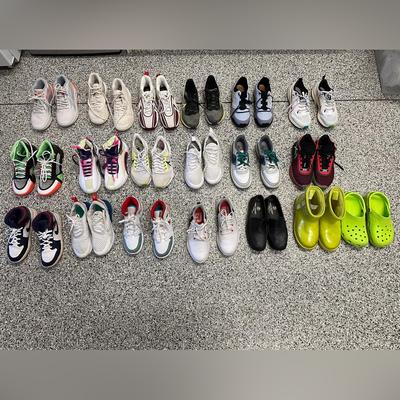 Nike Shoes | Bulk Of Shoes | Color: Black/Blue | Size: Various