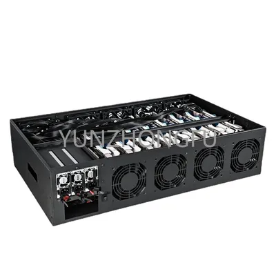 Lianli crps 857s redundantes 8gpu Gehäuse angepasste Computer gehäuse Unterstützung Grafikkarten Silent Case