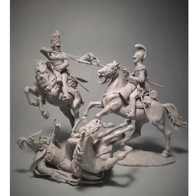 1/32 Resin-Modellfigur GK, unmontierter und unbemalter Bausatz Image