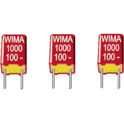 Wima - fks 3 1500pF 5% 100V RM7,5 1 St. FKS-Folienkondensator radial bedrahtet 1500 pF 100 v/dc 5 %