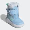 Winterstiefel ADIDAS SPORTSWEAR "WINTERPLAY KIDS STIEFEL", Damen, Gr. 23, blau (glow blau, blau spark metallic, clear mint), Synthetik, Textil, sportlich, Schuhe, Snowboots, Winterboots, Winterschuhe, für Kinder