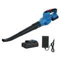 20V Cordless Leaf Blower 450W Powerful Brushless Motor 150MPH Portable Handheld Power Leaf Blower Electric Leaf Blower for Lawn Care 2.0Ah Battery Powered Leaf Blower for Snow Blowing