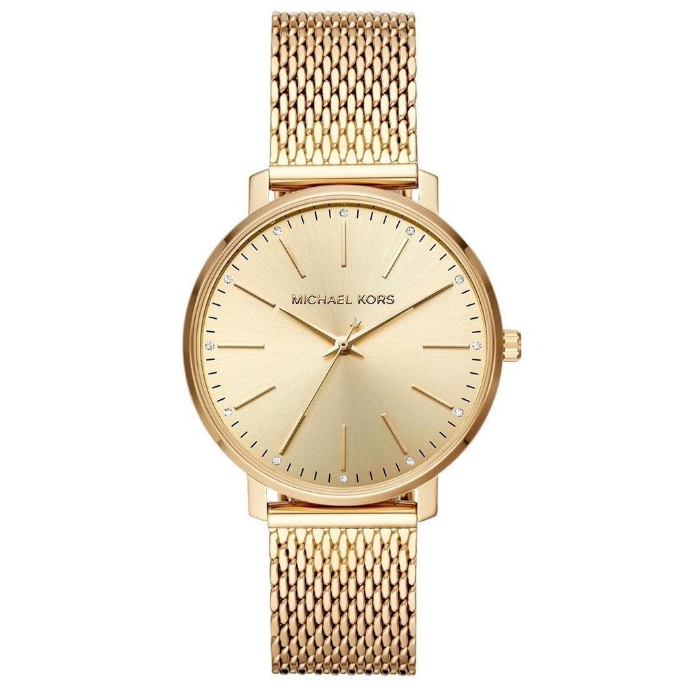 Michael Kors MK4339 Pyper Quarz Kristall Gold Zifferblatt Damenuhr