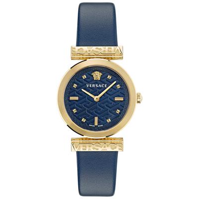 Versace Regalia Blau Damen Armbanduhr VE6J00223