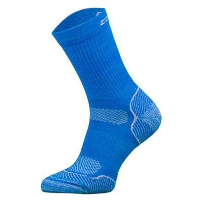 COMODO - Chaussettes Sport Compression Homme Femme | Bas Running - 1 Paire - Bleu Image