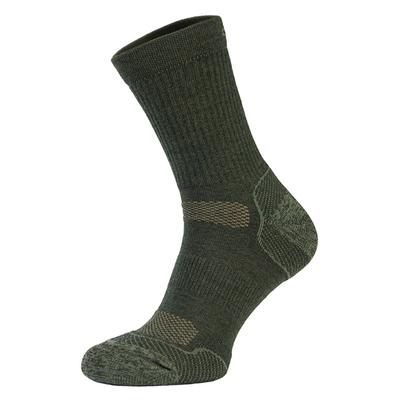 COMODO - Chaussettes Sport Compression Homme Femme | Bas Running - 1 Paire - Vert Kaki Image