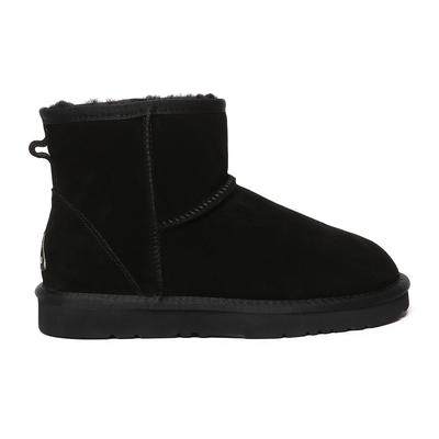 EVER AU Damen Leder Kurzstiefel - Ostrich Image