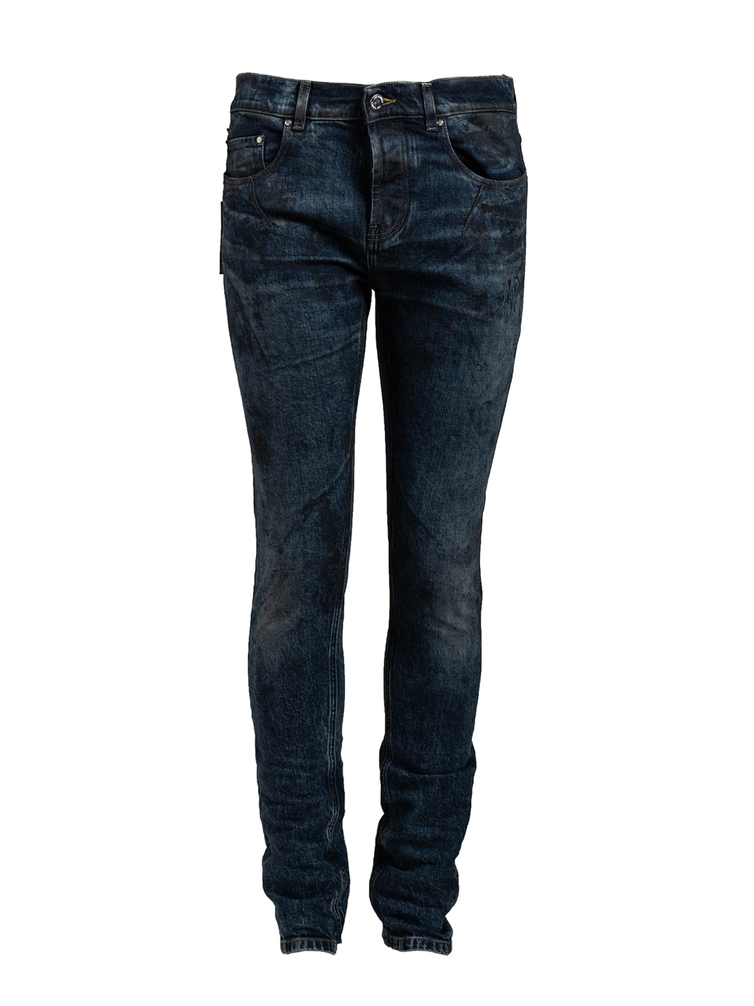 Les Hommes Jeans Herren blau 30 (Größe)