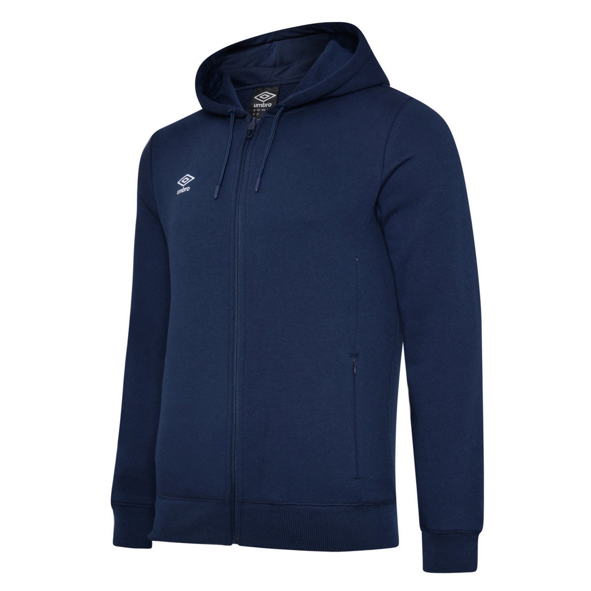 Umbro Herren Club Freizeit-Hoodie (Marineblau/Weiß) Image