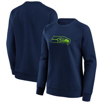Seattle Seahawks Rundhals-Sweatshirt mit Mono-Logo und Grafik – Damen Image