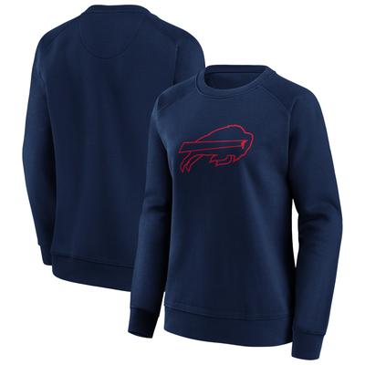 Buffalo Bills Rundhals-Sweatshirt mit Mono-Logo und Grafik – Damen Image