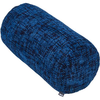 Nackenrollenbezug DONE. "Twist", blau (dunkelblau), B:22cm H:10cm L:50cm, Polyester, Polyester, Kissenbezüge, Geflochtene Optik Image