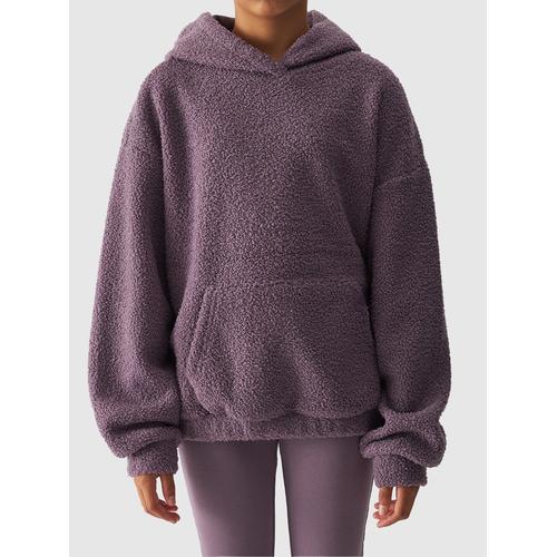 Kapuzenpullover 4F Gr. 152, lila (violet) Kinder Pullover