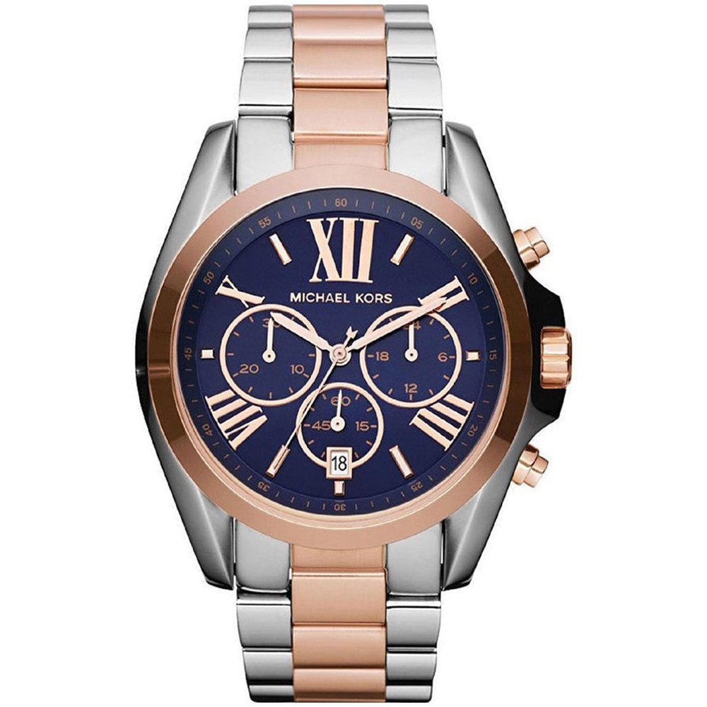 Michael Kors MK5606 Goldfarbener Bradshaw Chronograph Damenuhr Image