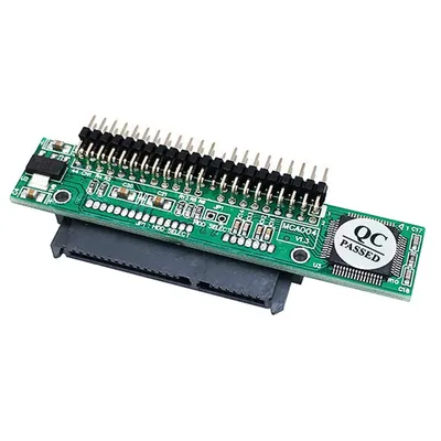 2.5in SATA To IDE SSD Adapter Board Mini Hard Disk Riser Card JM20330 Chip 7+15-Pin Female To 44-Pin