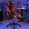 Gaming Chair with Bluetooth-Compatible Speakers and Led RGB Lights Ergonomic Video Game Chairs,