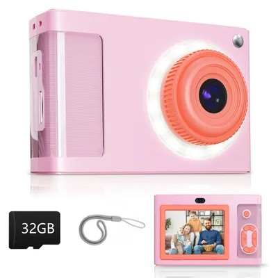 Digital Camera,ARNSSIEN 1080P Vintage Digital Camera for Kids,2.4” Screen Kids Digital Camera with