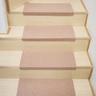 Step Carpet Solid Color Non-Slip Carpet Stair Treads for Kids Elders and Pets Stair Tread Mats