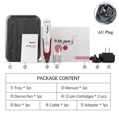Wireless Dr Pen N2-W Microneedle Machine Pen Electric Derma Stamp For Mesotherapy Skincare Hair Care