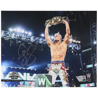Foto mit Autogramm von Cody Rhodes 8 x 10 Zoll Image