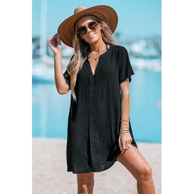 Mini Cover-Up T-Shirt Dress