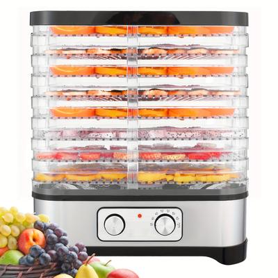 TEMU 8- 400 Dehydrator - Bpa-free Drying Nesting For - Dehydrators - (95Âºf-158Âºf) - For Preserving , , And & Vegetables