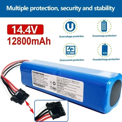 Original 14,4 v 12800mah li-ion batterie D099-4S2P für xiaomi mi roboter vakuum-mop 2 pro mjst1shw Image