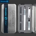 Penna stilografica Schneider + Set di penne a sfera BK600 pennino all'iridio pratica per studenti calligrafia Business Office Signature Pen Gift Box
