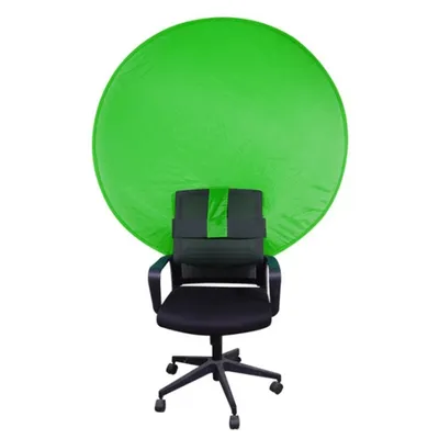 75/110cm Green Screen Foto Hintergrund Stoff Polyester High Color Sättigung Fotografie Hintergründe für Live-Video-Studio