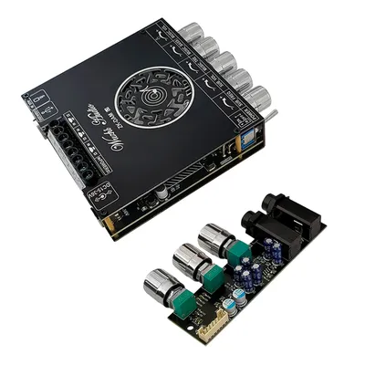 DC15-36V ZK-DAM L1 2,1 Kanal Bluetooth Verstärker Bord High-Power Karaoke Mikrofon Audio All-In-One Image
