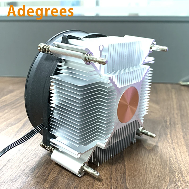 Dispositivo di raffreddamento dell'aria della CPU da 90 mm Processori PC PWM a 4 pin Dispositivo di raffreddamento della CPU per Intel 1150/1151/1155/1156/1700/1200/1366/2011/2011-3/X99/X79