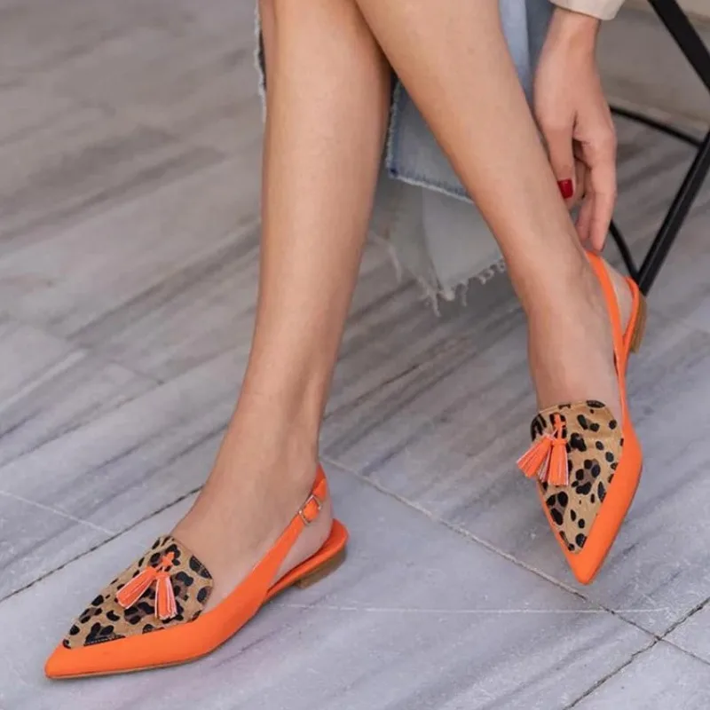 Neue Sommer Farbe Block frauen Schuhe 40-43 Große Spitze Quaste Niedrigen Absatz Zurück Air Sandalen High Heels frauen Schuhe