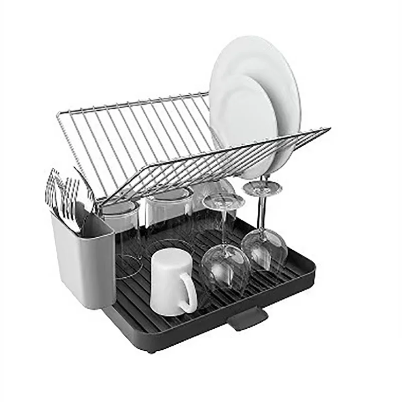 1 faltbare X-förmige Schüssel- und Geschirraufbewahrung aus Edelstahl, Küchenaufbewahrung, faltbares Lagerregal aus Edelstahl
