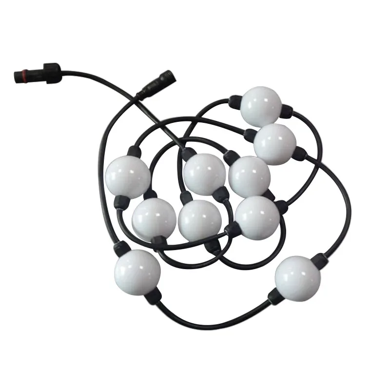 100x ws2811 Durchmesser 360 Grad magische Farbe 3d LED Pixel Ball Lichtquelle Image