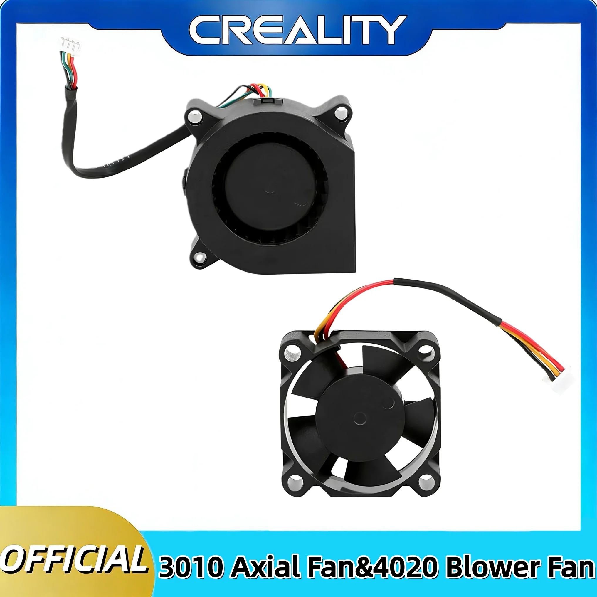  Offizieller Creality K1/K1C 3010 Axial/4020 Lüfter DC 24V K1 MAX Extruder-Lüfter Hotend-Kühlkörper-Lüfter für 3D-Drucker Image